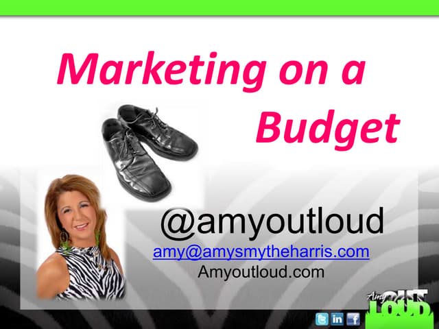 Marketing on a budget feb 2013