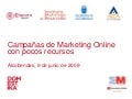 Marketing online con pocos recursos imade 2009