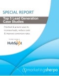 Marketingsherpa Top 5 Lead Gen Case Studies
