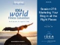 Marketing Your Blog from A to Z