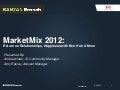 MarketMix 2012 Banyan Branch