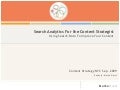 Search Analytics For Content Strategists @CSofNYC