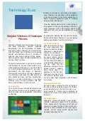 Marlabs - Windows 8 Developer Preview