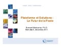 Plateforme et Solutions : Le Futur de la Poste