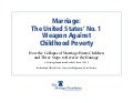Marriage Poverty - United States