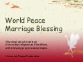 Marriage Wisdom and Blessing