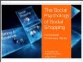 Social Psychology of Social Shopping: How Social Commerce Works