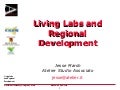 Living Labs and Regional Development