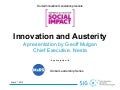 Innovation & Austerity