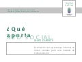 Quë aporta la red social a un curso?