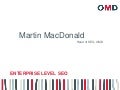 Enterprise Level SEO - Martin Macdonald