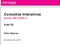 Conceitos Interativos A04