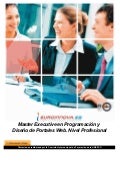 Master programación y diseño de portales web