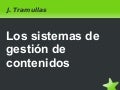 Gestión de Contenidos