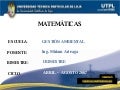 Matemáticas (I Bimestre)