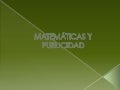 Matemáticas y publicidad