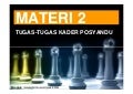Materi 2 Tugas-tugas kader posyandu