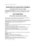 Materiales para diseño de interiores