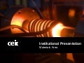 CEIT Institutional Presentation (for Materials Area)