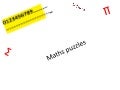 Maths puzzles