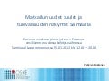 Matkailun uudet tuulet ja tulevaisuudet näkymät   kokkonen