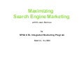 Maximizing Search Engines