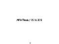 MFA Thesis Defense_Chen