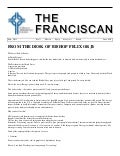 The Franciscan - May 2013