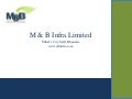 M & B INFRA LTD.