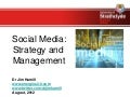 Strathclyde MBA Social Media Class, Bahrain August 2012