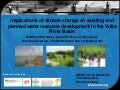 Implications of climate change on existing and planned water resource development in the Volta River Basin
