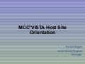 Mcc host site orientation