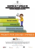 Master in Comunicazione d&rsquo;Impresa Università di Siena. Manifesto VI edizione