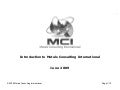 Introduction to Metals Consulting International