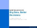 Big Data and advanced analytics 
