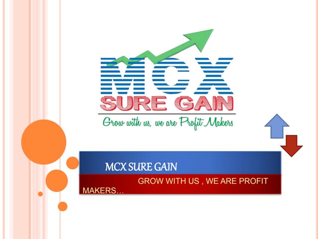 Mcx Sure Gain