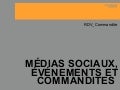 Médias sociaux, événements et commandites. RDV_Commandite d'Infopresse: 