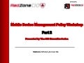 Mobile Device Management Policy Workshop Part 2 | CIO Executive Series