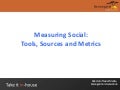 Measuring Social Media