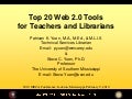 Top 20 Web 2.0 Tools for Teachers and Librarians