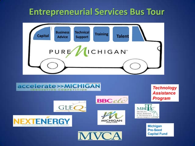 Pure Michigan Entrepreneurial Bus T...