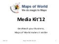 MapsofWorld - Media Kit 2012