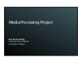 Media Processing Project