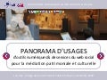 Panorama d'usages d’outils numériques & de services du web social pour la médiation patrimoniale et culturelle