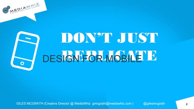 How to Design For Mobile: 10 Easy Steps You Can Do Now
