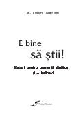 Medicina este bine sa stii