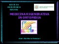 Medicina rigeneretiva in ortopedia