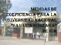 Medidas de Ecoeficiencia de la UNICA
