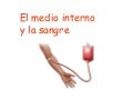 El medio interno y la sangre