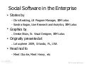 Social Software in the Enterprise